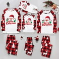 thumbnail image 5 of Penkiiy Christmas Pajamas for Family 2024 Matching Sets Lounge Sets for Women Couples Loungewear Sets Christmas Pjs 6 Months Red, 5 of 5