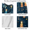 thumbnail image 4 of luoweisi Men's Beach Shorts Quick Dry Swim Trunks with Mesh Lining Candle L, 4 of 5