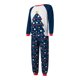 thumbnail image 3 of Pijama navideño familiar con estampado de árbol, cuello redondo clásico a juego, estilo casual, ropa de vacaciones., 3 of 10