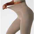 thumbnail image 3 of Leggings de cintura alta con bolsillos for mujer, pantalones de Yoga elásticos suaves, Leggings de entrenamiento informales a prueba de sentadillas, 3 of 7