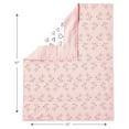thumbnail image 3 of Little Star 100% Organic Cotton 1 Pack Baby Girl Reversible Quilt, 3 of 5
