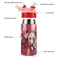 thumbnail image 2 of Hazbin Hotel Stainless Steel Insulated Water Cup for Boys Girls Leakproof Water Bottle with Flip-Flop Lid, 2 of 8