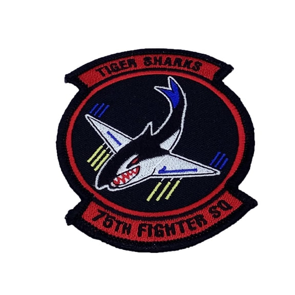 75th Fighter Squadron Patch – Plastic Backing