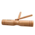 thumbnail image 5 of Beech Wood Double Tone Block Percussion Wooden Crow Musical Instrument, 5 of 5