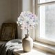 thumbnail image 4 of Uuiauoio Hydrangeas Floral Arrangement in Vase, Fake Flowers Silk Hydrangea Artificial Flowers for Home Office Decoration, Dining Table Centerpiece, 4 of 7