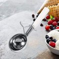 thumbnail image 4 of Cuchara de helado de acero inoxidable blanca, utensilio de cocina para frutas y verduras, café Sincero Electrónica, 4 of 5