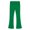 Green A, variant on Asxite Toddler Girls Casual Flared Leg Sweatpants Winter Pants Solid Fleece Lined 5-16 Y