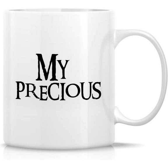 Funny Mug - My Precious Coffee Tea 11 Oz Ceramic Coffee Mugs - Funny, Sarcasm, Sarcastic, Motivational, Inspirational birthday gifts for friends, coworkers, siblings, dad, mom