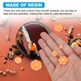 thumbnail image 3 of Uxcell Resin Daisy Flower Charms, Flatback Cute Flower Charms for DIY Scrapbooking Embellishments Orange, 3 of 6
