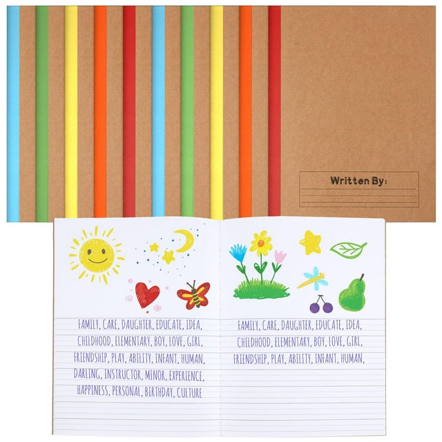 Cuaderno de composición Henoyso Primary 9,75 x 7,5 cm, 10 unidades