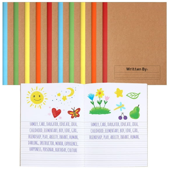 Cuaderno de composición Henoyso Primary 9,75 x 7,5 cm, 10 unidades