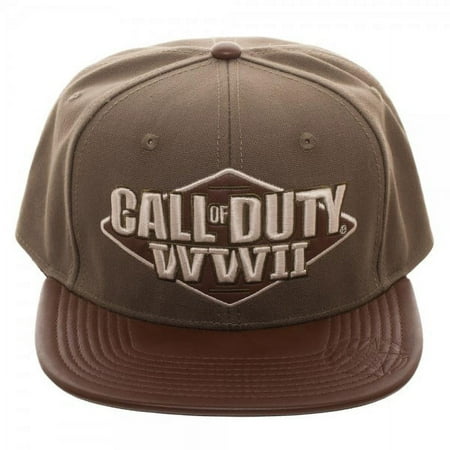 Call of Duty World War II 3D Embroidered Logo Snapback Cap Hat