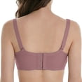 thumbnail image 5 of Txenfivo Plus Size Bras for Women Lace Push Up Full Coverage Underwire T-Shirt Bra Lightly Lined Womens Everyday Comfort Bra, 36C-50DDD, 5 of 9