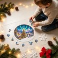 thumbnail image 5 of Aoznliie Christmas Acrylic Puzzle Suncatcher, Stained Glass Style Suncatcher for Window Decor, 7.5 inch Gift for Xmas, Mom, Birthday, Housewarming, 5 of 8