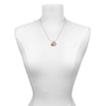 thumbnail image 3 of Delight Jewelry Silvertone Translucent Orange Jack O'Lantern Best Mom Ever Charm Necklace, 3 of 4