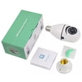 thumbnail image 2 of Camara Tipo Foco Wifi Panorámica 360º Full HD 1080p Visión Nocturna a Color PTZ Zinker, 2 of 6