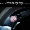 thumbnail image 2 of Rhinestone Crystal Tire Valve Caps, Car Wheel Decoration, Anti-Rust Tire Cover, Easy Install, Luxury Bling Accessories, Sparkling Car Wheel Accessories for Cars and Motorcycles, 2 of 5