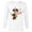 White, variant on Disney Vintage Minnie Mouse Christmas - Long Sleeve T-Shirt for Men -Customized-White