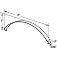 thumbnail image 2 of Prime-Line Produits B 803 Ressort de Tension Supérieur de Porte Écran, Fraise,(Pack de 2), 2 of 2