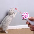 thumbnail image 2 of Cat Teaser Stick Usb Charging Funny Multi-pattern Cat Claw Footprint Infrared Kitten Toys, 2 of 8