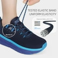 thumbnail image 3 of STQ Women's Walking Shoes Slip on Cushioned Breathable Sneakers Navy US 9, 3 of 6