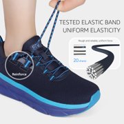 STQ Women's Walking Shoes Slip on Cushioned Breathable Sneakers Navy US 8.5