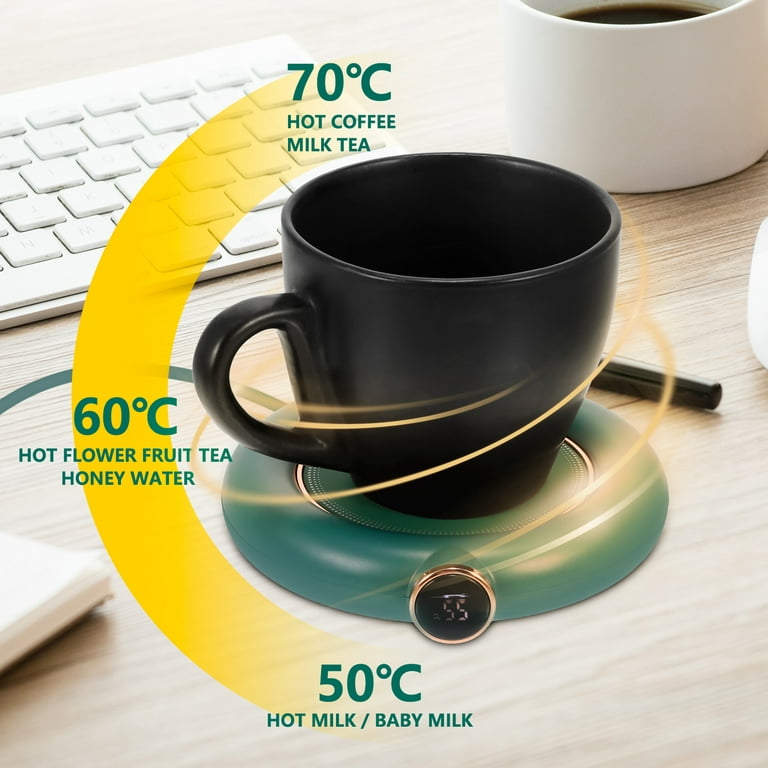 16W Electric Coffee Mug Warmer Portable Cup Warmer Home Office