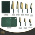 thumbnail image 4 of Thyme & Table 20-Piece Knife Set - Green, 4 of 9