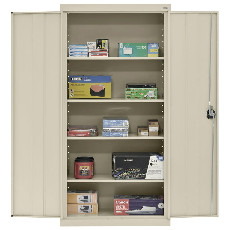 Sandusky Lee CA41362472-07 Classic Series Storage Cabinet, Putty - 36 x 24 x 72 in.