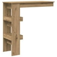 thumbnail image 5 of vidaXL Wall Bar Table Artisan Oak Engineered Wood Medium Wall Bar Table, 5 of 8
