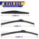 thumbnail image 2 of Set de recambio de limpiaparabrisas para Honda HRV HR-V 2016-2022, 2 of 8