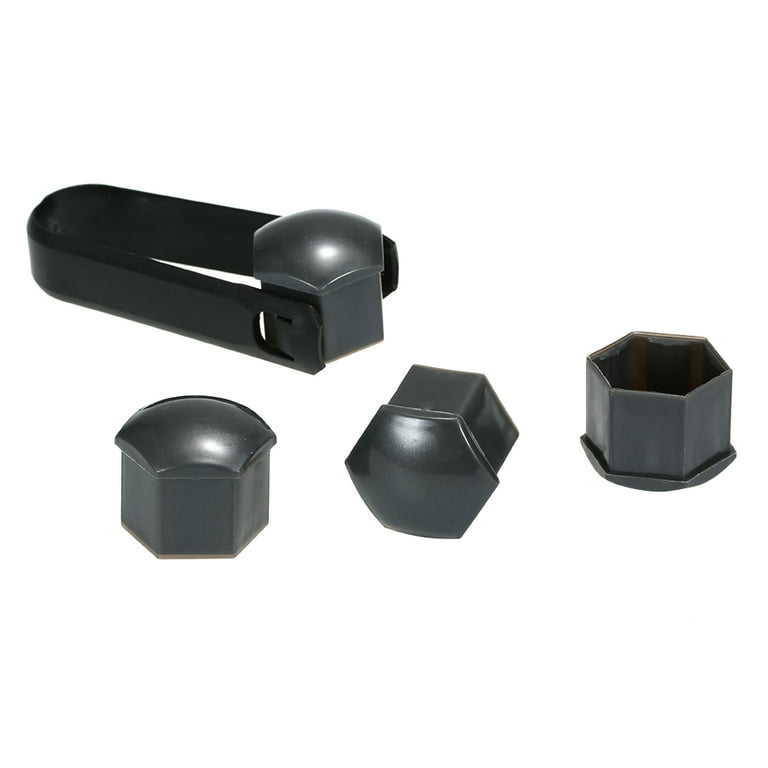 20pcs Universal 19mm Wheel Nut Covers Lug Nut Caps Screw Protector