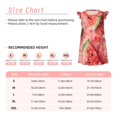 thumbnail image 3 of Fotbe Refreshing Watermelon Slices Vestido de Dormir para Niñas de 3 a 10 Años, Mangas Cortas, Estilo Princesa, Pijama Camisón con Mangas Voladas-Medium, 3 of 6