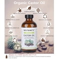 thumbnail image 2 of Aceite de ricino MUZAMOX orgánico prensado en frío sin refinar 237ml, 2 of 6