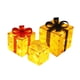 thumbnail image 4 of 3 cajas de regalo navideñas iluminadas, cajas de regalo iluminadas, decoración de escena navideña decorativa para exteriores, decoración para fiestas amor y corazón, 4 of 9