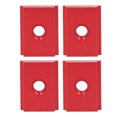 thumbnail image 3 of Sliding Nut, M8 Rust Resistant Sliding Slot Nut Galvanized  4Pcs  For Table Saws Red, 3 of 8
