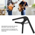 thumbnail image 4 of Sturdy ABS Spring Guitar Capo Ukulele Capo for Guitarists Players Beginners Acoustic Guitar Capo Easy  for Acoustic Guitar Ukulele Bass Banjo Mandolin Guitar Capo, 4 of 7