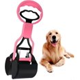 thumbnail image 1 of Pet Dog Pooper Scooper,1PC Non-Breakable Pooper Scooper, Large Pooper Scooper,Long Handle(Pink), 1 of 4