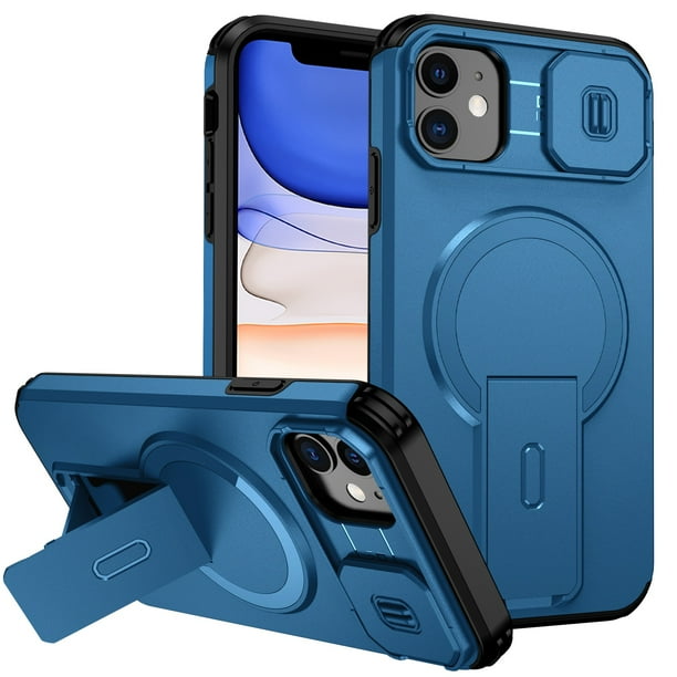 Funda GANGXUN para iPhone 11 – Magnética Antigolpes con Soporte y Protección Doble