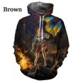 thumbnail image 2 of Sudaderas con capucha con estampado 3D de Ucrania para hombre, con temática patriótica ucraniana, con estampado 3D, para hombre, 2 of 4