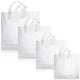 thumbnail image 1 of Bolsas de regalo Weewooday de plástico esmerilado, 100 unidades con asas transparentes, 1 of 7