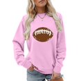 thumbnail image 2 of FNFYFH Game Day Sweatshirt for Women Long Sleeve Graphic Football Shirts Crewneck Sweatshirts Women, 2 of 6