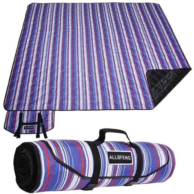 Manta de picnic ALLBFENG grande resistente al agua para camping y actividades al aire libre