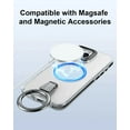 thumbnail image 3 of Shockproof Clear Magsafe Case With 360° Ring Stand For Iphone 15 Pro & Iphone,iPhone 15 Pro, 3 of 6