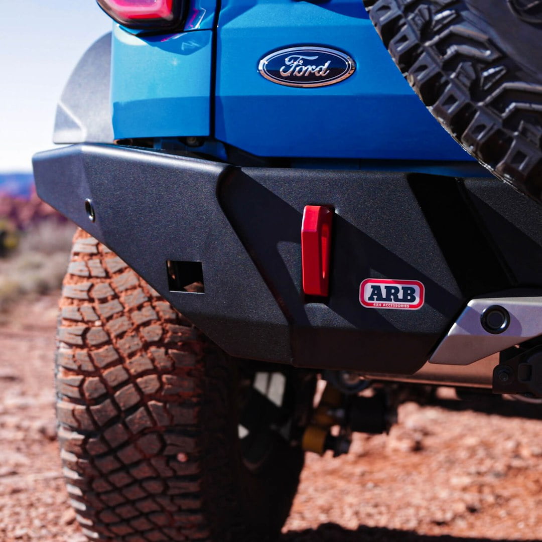 Arb 4X4 Accessories 5680010 Rear Bumper Fits 21 Bronco Fits select: 2021,2023 FORD BRONCO BASE/BIG BEND/BLACK DIAMOND/OUTER BANKS