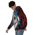 thumbnail image 3 of Gorillaz Men's Hoodie With Color Drawstrings Sweatshirt Hooded Pullover Print Winter Coat Jacket Medium, 3 of 9