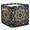 Multicolor 1, variant on CURLYOOT Aztec Geometric Ethnic Cube Storage Bin, 13 x 13 x 13 Storage Cube Bins for Organizing, Fabric Foldable Closet Baskets with Handles for Closet, Shelves, Clothes