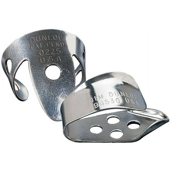 DUN-33P018 Dunlop Nickel Silver Finger/Thumb Pick 5 Pack