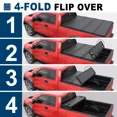 thumbnail image 7 of Open Box Hard Truck Bed Cover 5.5FT 4-Fold for 2015-2025 Ford F150 F-150 On Top, 7 of 7