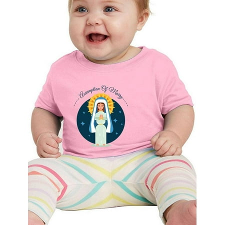 

Assumption Of Mary August 15Th T-Shirt Infant -Image by Shutterstock 6 Months